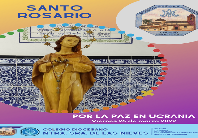 Portada Virgen del Centtro - Santo Rosario por la Paz - copia