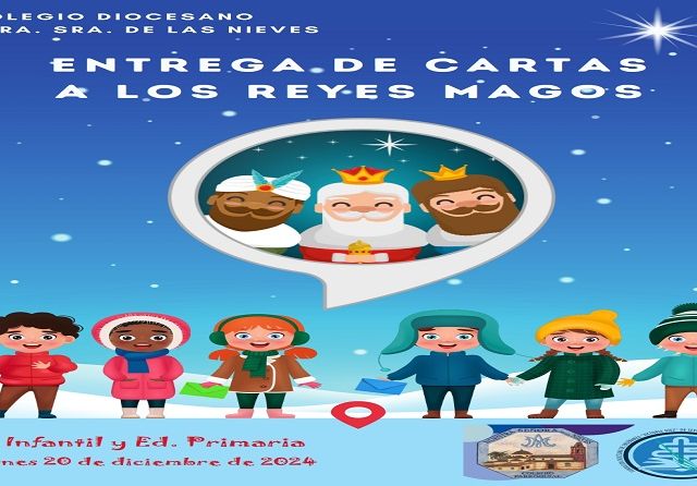 Entrega de Cartas a los Reyes Magos 2024 (Ed. Infantil y Ed. Primaria)