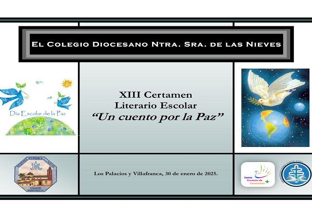 DIPLOMA CERTAMEN LITERARIO (Un cuento por la Paz) - Cartel