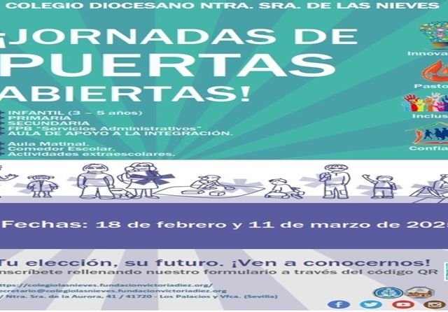 Cartel Jornadas de Puertas Abiertas